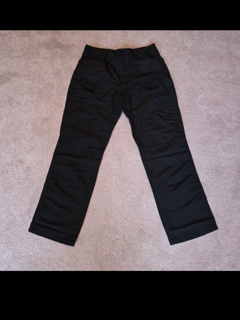 New Unbranded Black Lined Cargo Style Snow/Ski Pants – Extra Large
